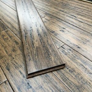 Fossil Carbonized Horizontal Bamboo Flooring